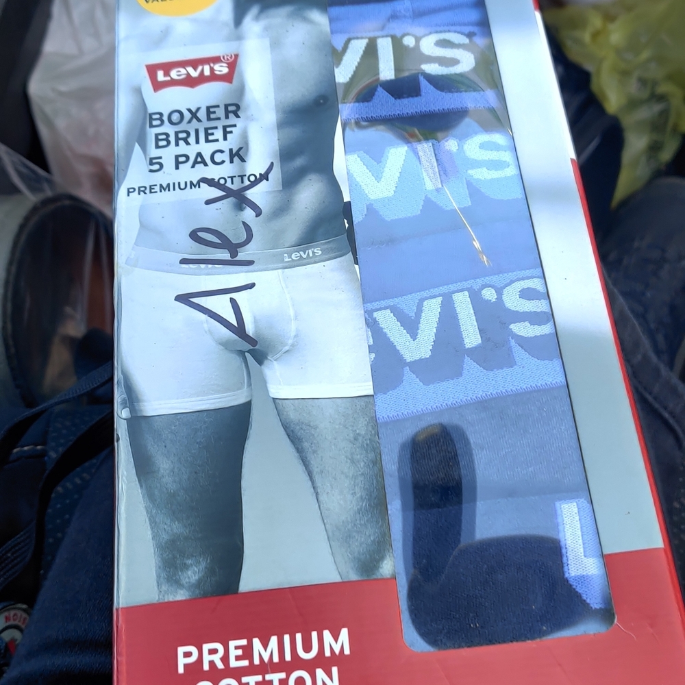 Under ware Levi's Boxer brief 5 pack edition limit
